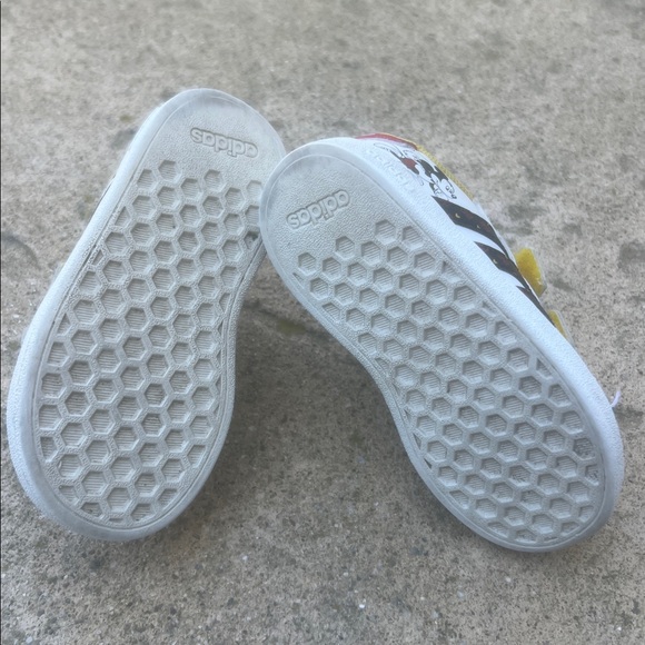 Adidas x Disney Mickey Mouse Grand Court Toddler Sneakers Size 6K - Picture 9 of 10